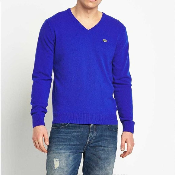 lacoste cashmere sweater